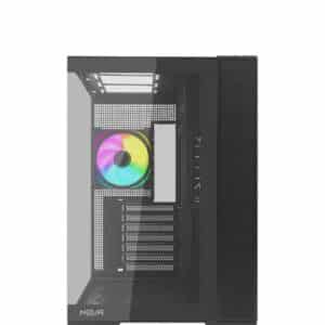 Noua Case Mid Tower Atx Vision ZK900 Nero 2*USB3.0/2.0 1*Fan Argb Front e Side Glass