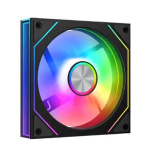 Ventola Noua Eurus Nero ARGB 120mm (1Fan) 1600Rpm 3x Halo Mirror Antivibration
