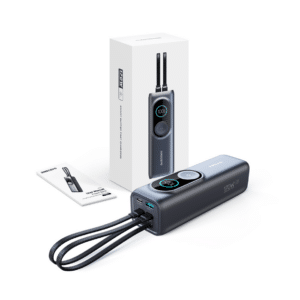 Power Bank da 25000 mAh Rinecopo  170 Wcon ricarica Rapida 3 porte USB-C  + 1 USB-A + Ricarica Wireless Con display