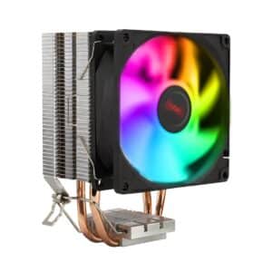 Dissipatore Nuwo Frost 2 Heatpipe 1*Fan 90mm FRGB (ARGB Fissi), Support AM5, AM4, 1200 & 1700