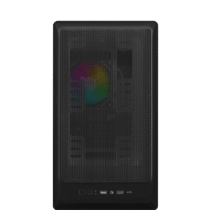 Case m-ATX Noua Nexus PK200 Nero 0.5mm SPCC 2*USB3.0/2.0 1*Fan Argb Front Mesh & Side Glass