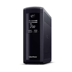 CyberPower VP1600ELCD - UPS Professionale da 1600VA / 960W, Display LCD e 5 Prese Schuko