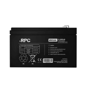 nJoy Batteria Ermetica al Piombo VRLA Ricaricabile 12 V 7 Ah