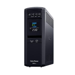 CyberPower CP1350EPFCLCD - UPS Professionale Onda Sinusoidale Pura 1350VA / 810W, AVR, 6 Prese Schuko