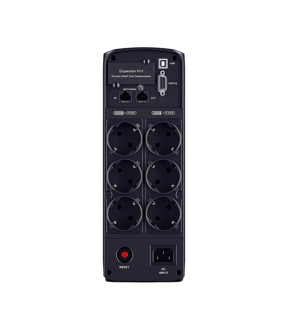 CyberPower CP1350EPFCLCD - UPS Professionale Onda Sinusoidale Pura 1350VA / 810W, AVR, 6 Prese Schuko - immagine 3