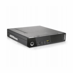 Lenovo ThinkCentre, Mini Pc Tiny, Processore Intel i7-4790 4 Core 3.6 Ghz, Ram 8Gb SSD 256Gb, Win 10, Pc Desktop Mini Wi-Fi Usb (Ricondizionato)