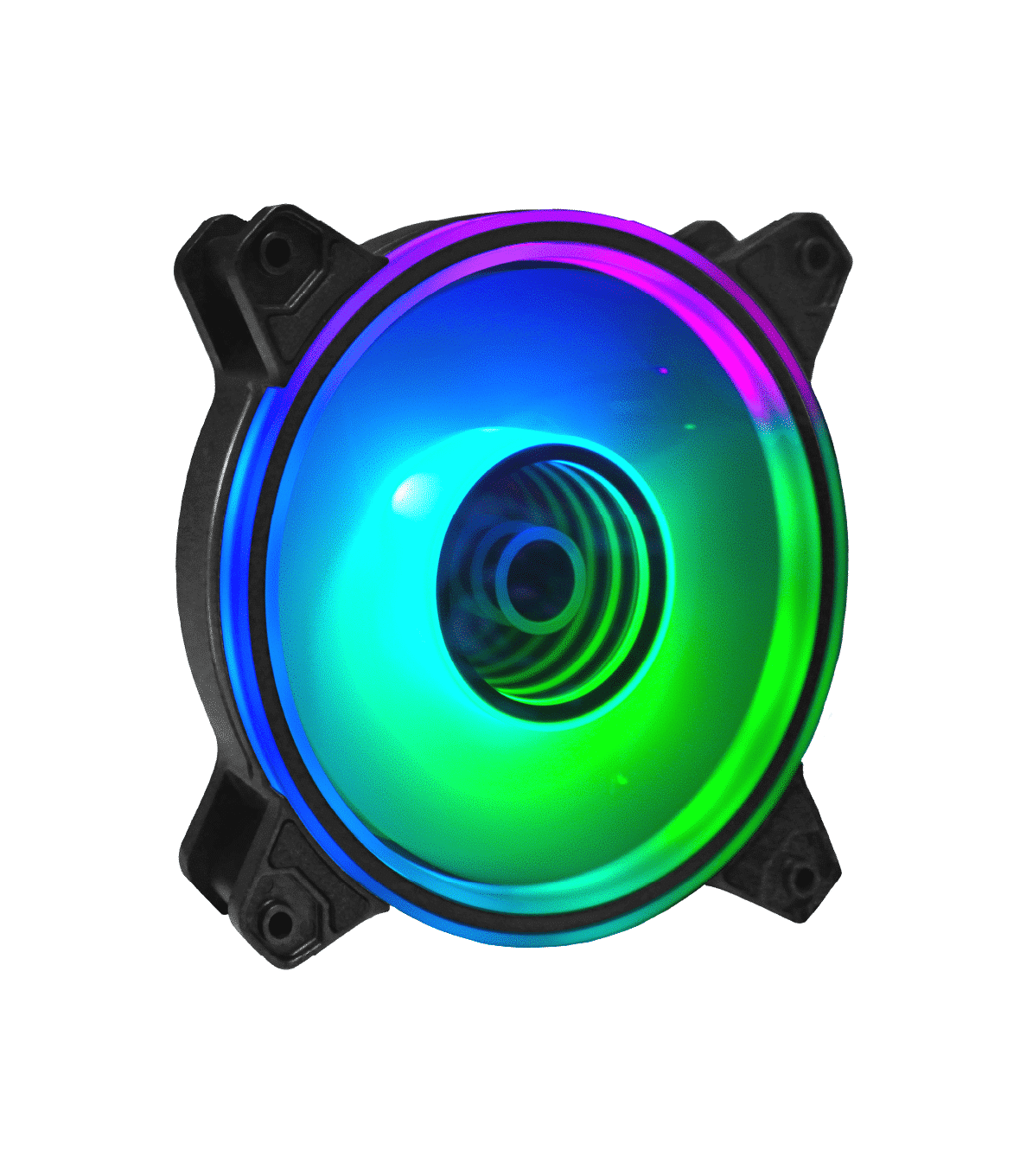 Ventola Nuwo Mira ARGB 120mm (1Fan) 1100Rpm Halo Mirror Antivibration