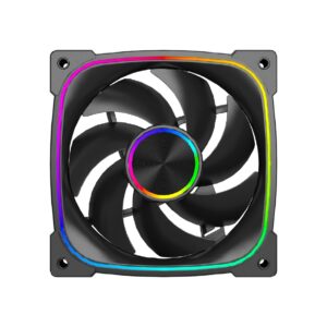 Ventola Noua Lips Nero ARGB 120mm (1Fan) 1800Rpm  Antivibration