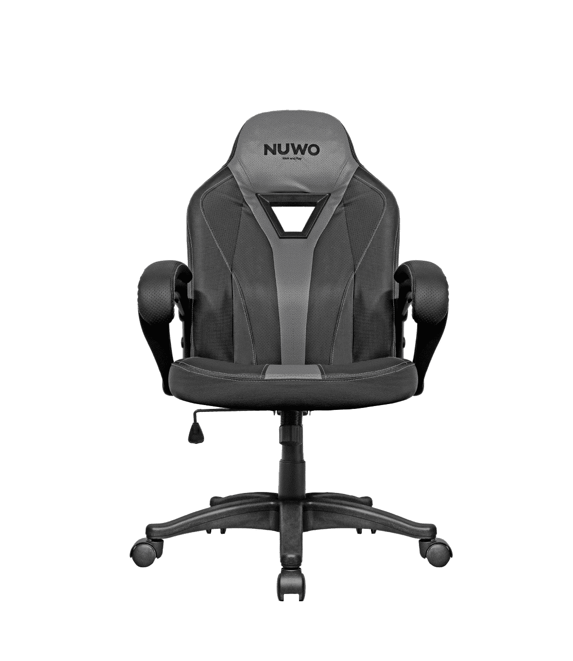 Sedia Gaming Nuwo Skin Grigio Braccioli Imbottiti Girevole 360 Gradi Classe 4 fino a 150Kg