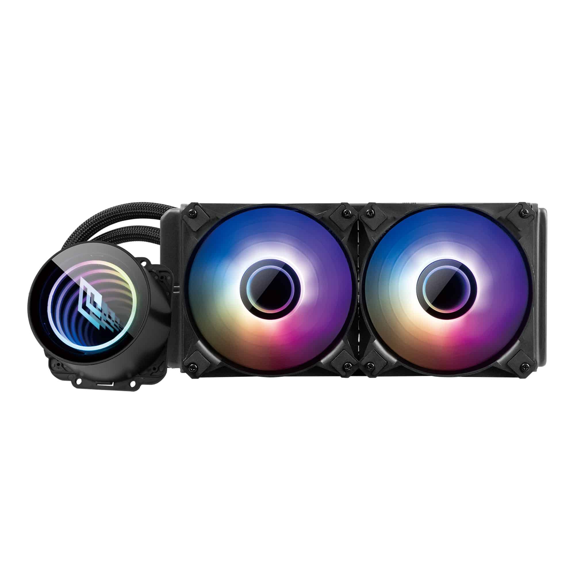 Dissipatore a Liquido Noua Siberus Pro 240 Argb TDP 220W Cpu Intel 1700/1200 Amd Am4 Am5 2*Fan 120mm PWM Argb