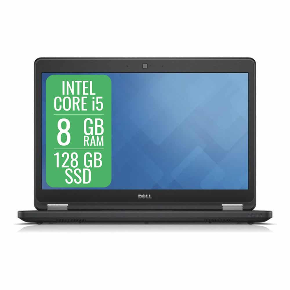 Dell Latitude Pc Portatile Notebook Intel i5 6th, Ram 8 Gb, SSD 128 Gb, Display da 14", WiFi, BT, Windows 11 Pro + Libre Office (Ricondizionato B)