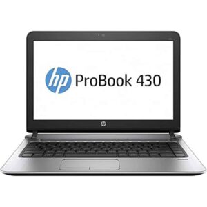 HP Probook 430 G3 Pc Portatile Notebook Intel i3 6th, Ram 8Gb, SSD 128Gb, Display da 13.3", WiFi, BT, Cam, Windows 11 Pro + Libre Office (Ricondizionato B)