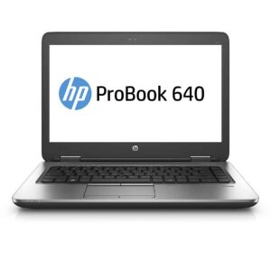 HP ProBook Pc Portatile Notebook Intel i5-6th, Ram 8Gb, SSD 128Gb, Display da 14", WiFi, Windows 10 Pro + Libre Office (Ricondizionato B)