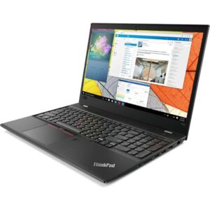 Lenovo Thinkpad T580 Pc Portatile Notebook Intel Core i7 8th, 8 Gb Ram, 256 Gb SSD, Display da 15,6", WiFi, BT, Windows 11 Pro + Libre Office (Ricondizionato C)
