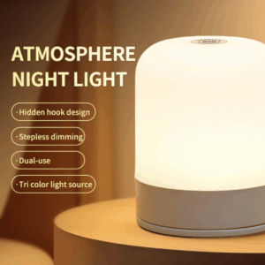 Lampada da Notte LED Ricaricabile con Telecomando | 1200mAh & 3 Tonalità di Luce Dimmerabile