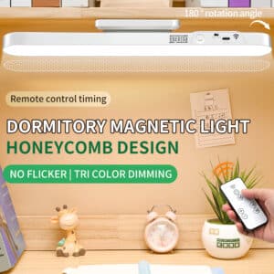 Lampada LED Magnetica Sottopensile Orientabile 180° | 32cm Type-C Ricaricabile con Telecomando & Touch