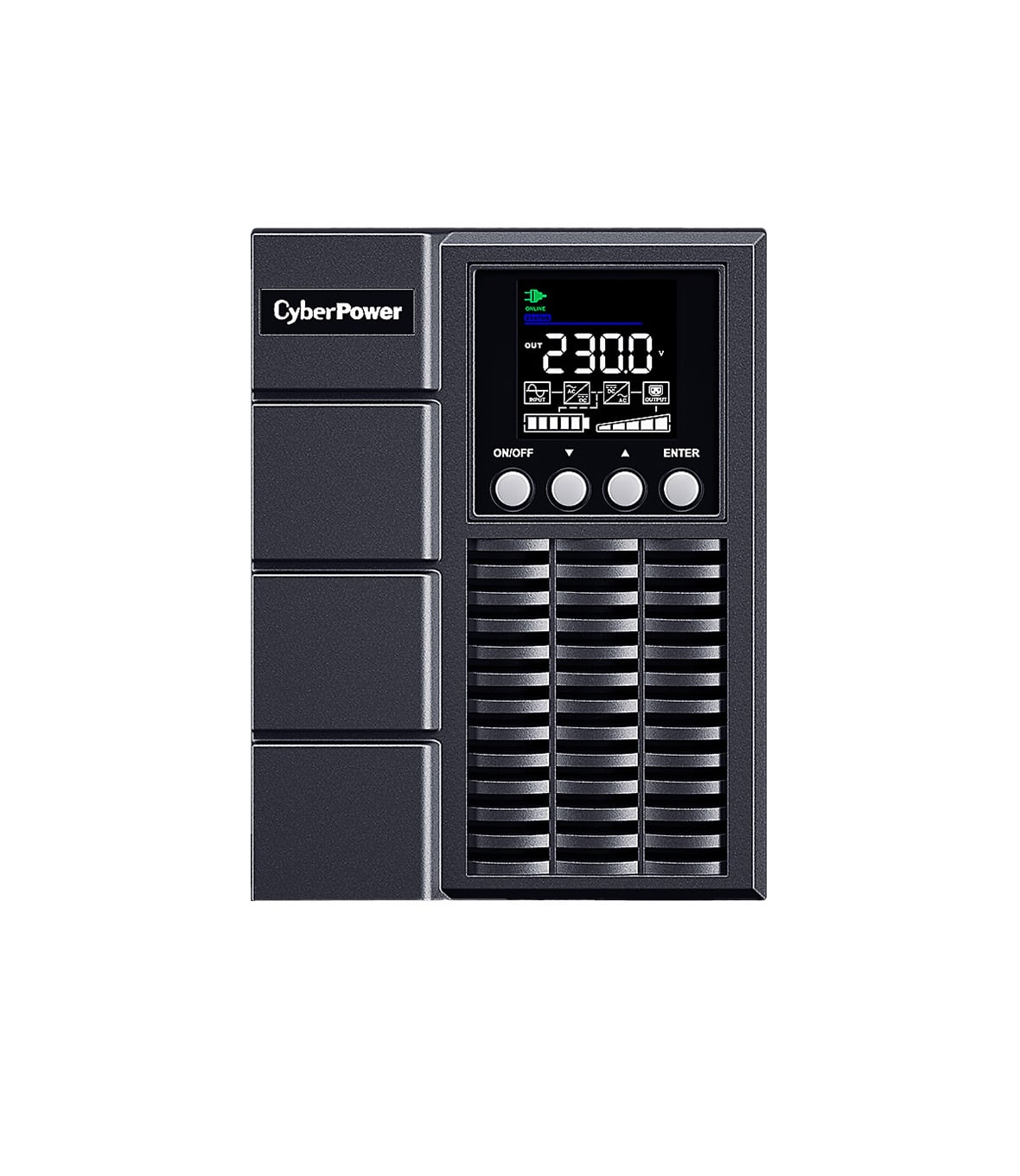 CyberPower OLS1000EA-DE - UPS Professionale Online Doppia Conversione 1000VA / 900W, Zero Tempi di Commutazione - immagine 2