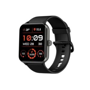Blackview R50 - Smart Watch da 1,85 pollici, 2024, per uomo e donna, per iPhone e Android, fitness tracker da 1,85 pollici, chiamata Bluetooth, Nero