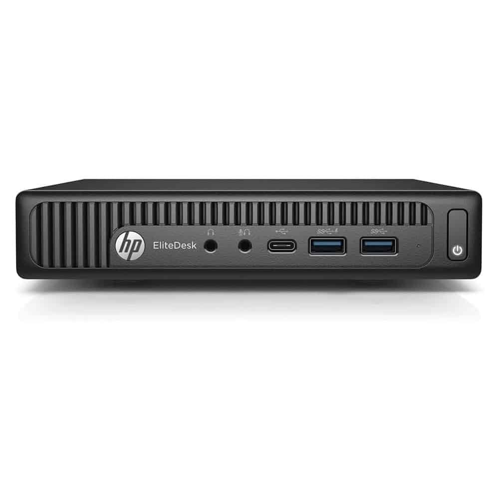 Hp Elitedesk G2 800 Mini Pc | I5-6400t | Ram 8gb | Ssd 256gb | + Cavo | Ricondizionato