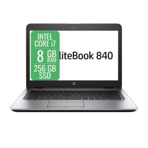 Pc Notebook HP Elitebook 840 G4 14 | I7-7500U | Ram 8GB | Ssd 256GB | Qwerty | Ricondizionato