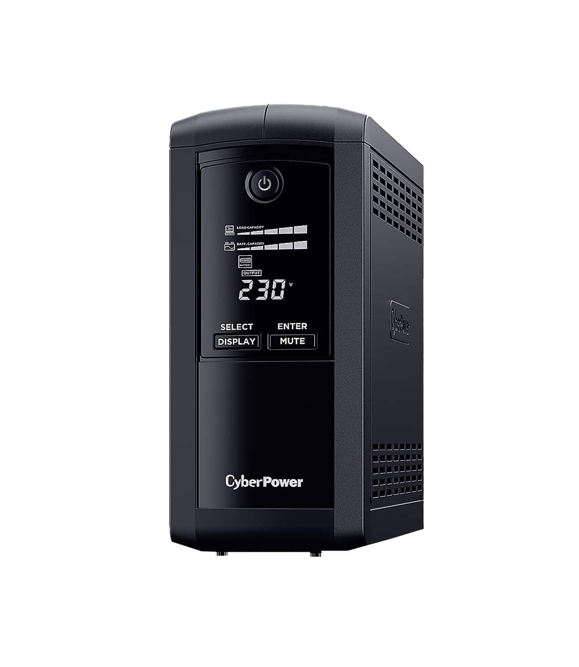 CyberPower VP1000ELCD - UPS Serie Value Pro da 1000VA / 550W, Display LCD e 4 Prese Schuko